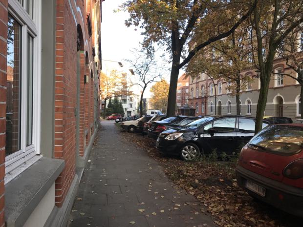 Nebenfläche vor dem Umbau